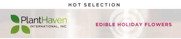 PlantHaven Hot Selection - Edible Holiday Flowers