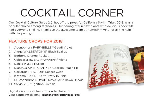 PlantHaven eBrief Newsletter - April Recap, 2018