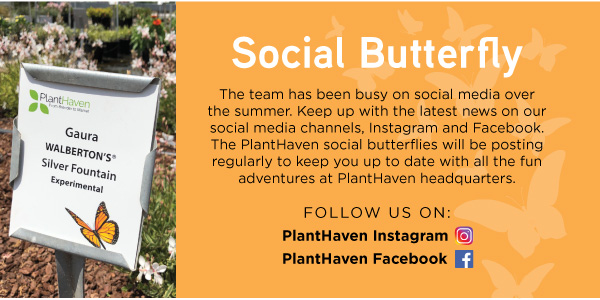 PlantHaven eBrief Newsletter - September 2018