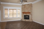 Living and Rock Fireplace