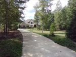 Long private driveway