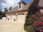 Three car garage