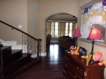 View from front doors