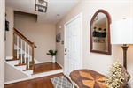Foyer with Hardwood Floors and Large Closet!