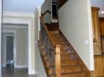 Scrapped Hardwood Stairs