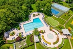 Overview of the Pool and Courts