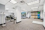 Fitness Center with Wall of Glass