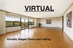 Virtually Staged Floors and Ceiling