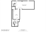 Lower Level Floor Plan - 2307 Greve Ave