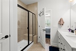 Master Bathroom with Large Tiled Shower
