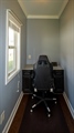 Office space behind the kitchen