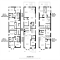 4350 W Belmont floor plans of all 4 units