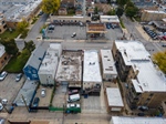 Aerial view of rear