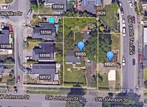 18025 and 18055 SW Johnson Street,  Beaverton, OR 97003