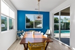 Dining Area with Pool View