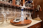 Wine  barware storage in wine room
