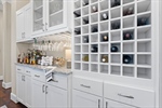 Ample storage for your wine collection