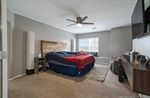 Master view - window seat ceiling fan tv bracket