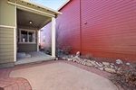 Uncovered patio