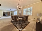 Spacious formal dining room