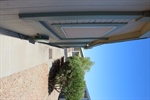 North side entrance to home
