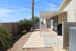 Rear yard view 1