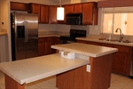 Kitchen view 2 all appliances convey