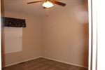 Bedroom 2 - ceiling fan and walk-in closet