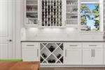 The perfect spot for wine storage or coffee bar