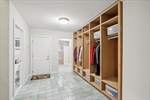 Basement mud room
