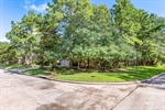 Corner lot provides much privacy with trees