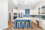 Kitchen remodeled with quartz counters. Beautiful!