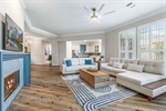Gorgeous wood-look floors in the main areas