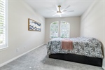 Large secondary bedroom has walk-in closet