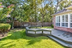 Room to entertain or relax on the deck outside.