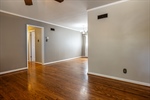 Neutral Paint Crown Molding and Quarter Round 