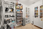 Large Walk in Pantry  Stainless Fridge