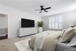 Primary Bedroom - Virtually Staged