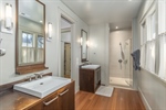 Primary Bath with Double Vanities-Walk-in Shower