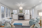 Living Room has Built-ins