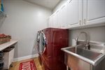 Laundry Room includes a deep sink!