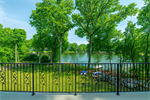 Summer lake view