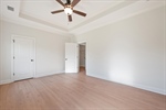 Split floorplan. The primary suite on one side.