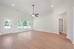 Luxury vinyl plank flooring no carpet!