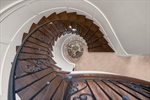 Old World charm - curving stairway