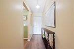 Front door and entryway.