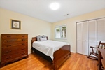 No carpet and large closet.