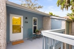 Delightful front patio.