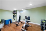 Gym in Finished Basement