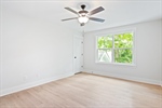 All the bedrooms are light and bright.